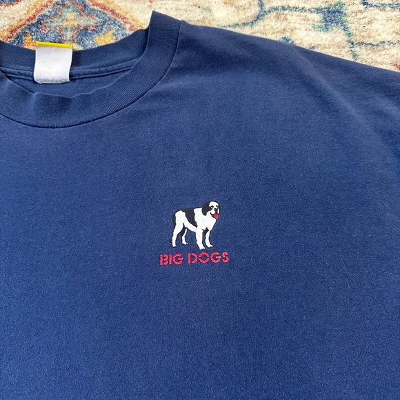 Vintage Big Dogs Think BIG T-shirt Size XXL - Picture 4 of 6